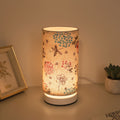 Botanical Floral Fabric Lighting Table Lamp