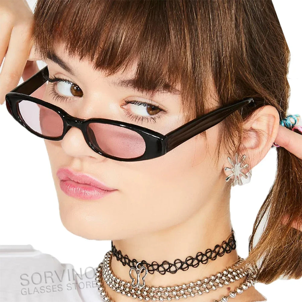 Skinny Oval Sunglasses