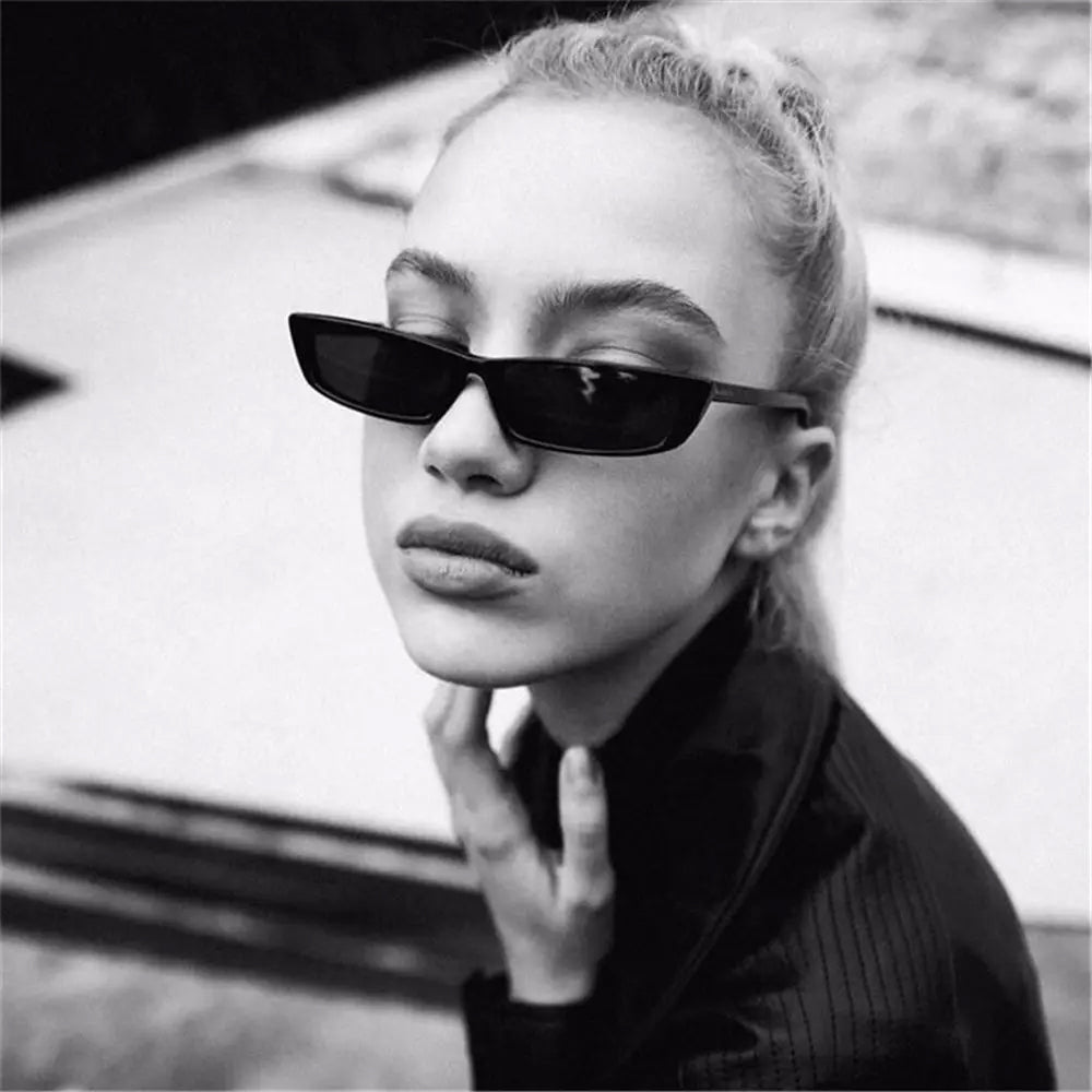 Skinny Square Sunglasses